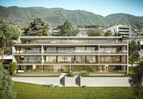 02.Rezidenza Rivapiana Sezione Frontale